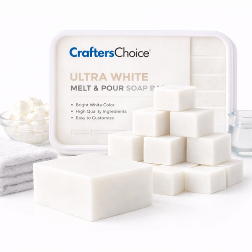 Ultra White Melt & Pour Soap Base - CC