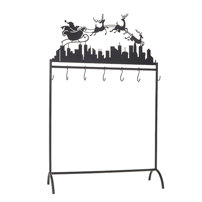 Up on the Rooftop Stocking Holder Stand