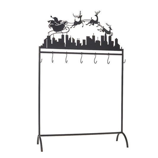 Up on the Rooftop Stocking Holder Stand