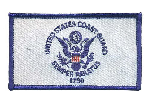 US Coast Guard Ball Cap Patch