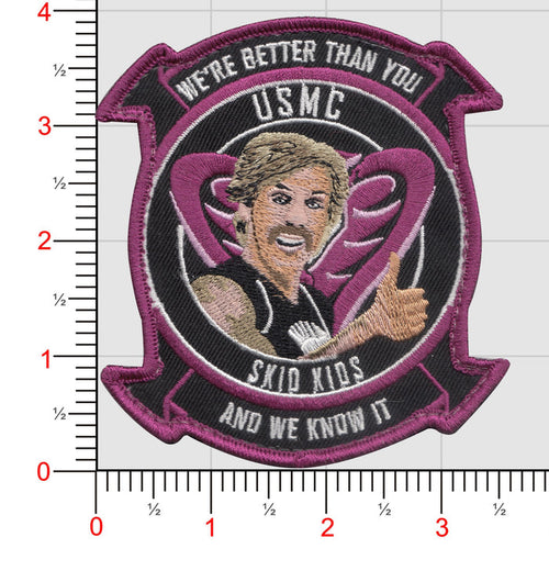USMC Skid Kids Dodgeball Patch
