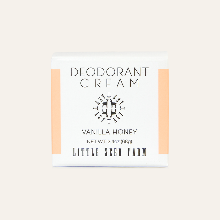 Vanilla Honey Deodorant Cream - Spring Seasonal