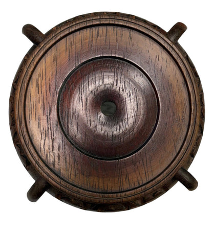 Vintage Raised Wood Display Stand.
