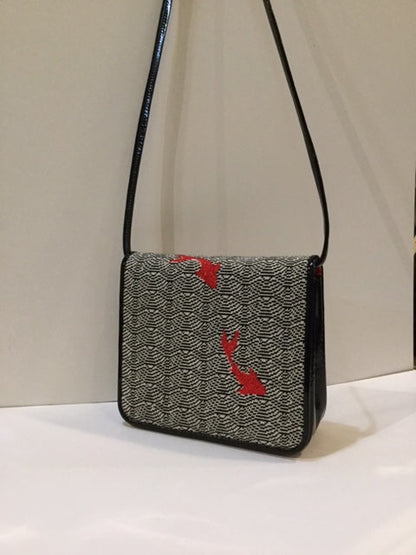 Waves with Red Fish Purse