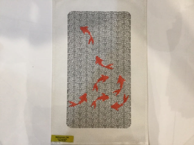 Waves with Red Fish Purse