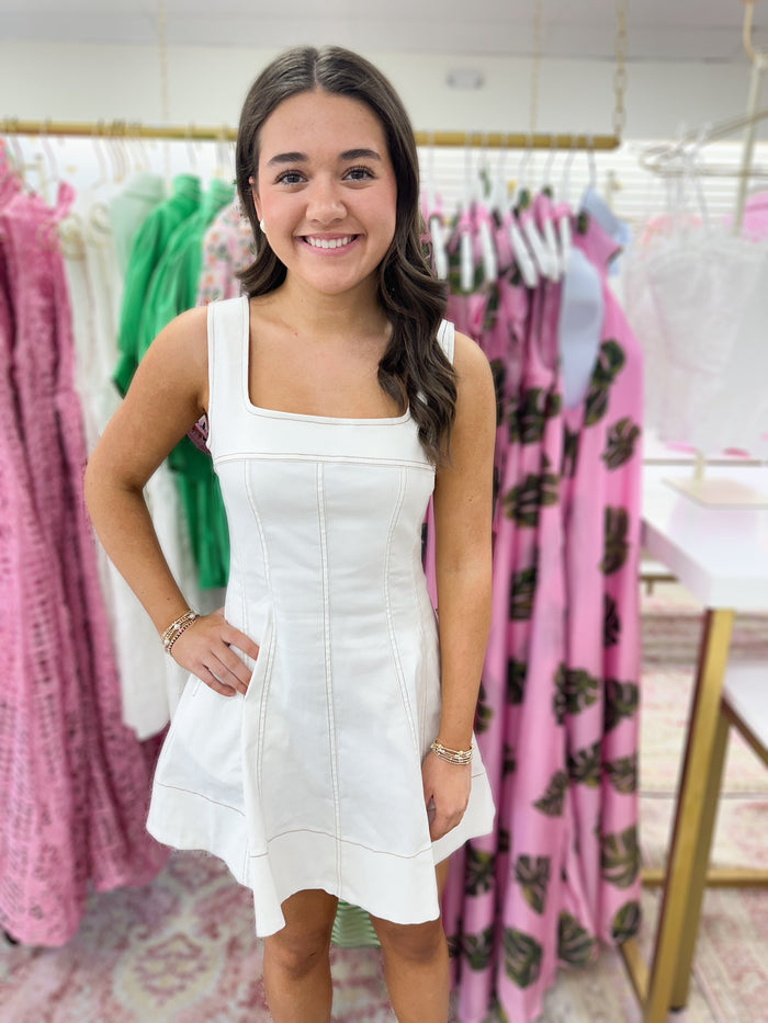 Wendy White Dress