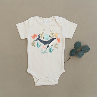 Whale Organic Baby Onesie®