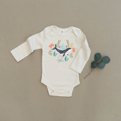 Whale Organic Baby Onesie®