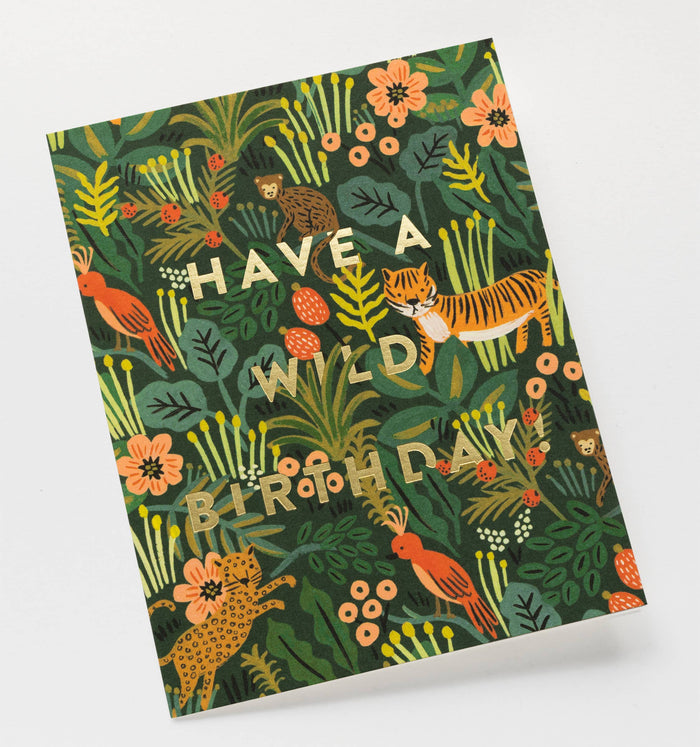 Wild Birthday Card