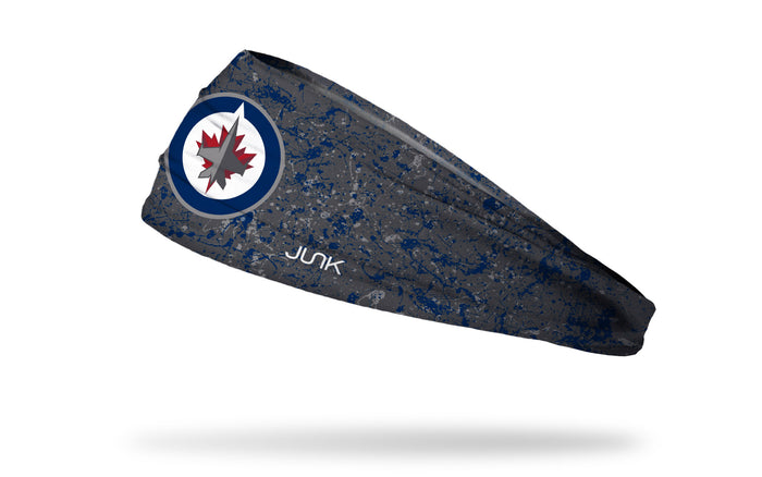 Winnipeg Jets: Splatter Big Bang Lite Headband - View 1