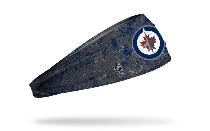 Winnipeg Jets: Splatter Big Bang Lite Headband - View 2