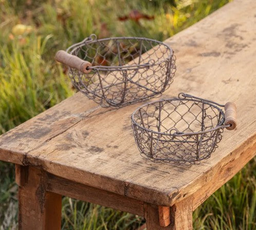 Wire Bantam Egg Baskets