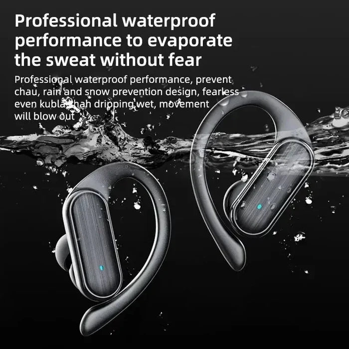 Waterproof sports earbuds.