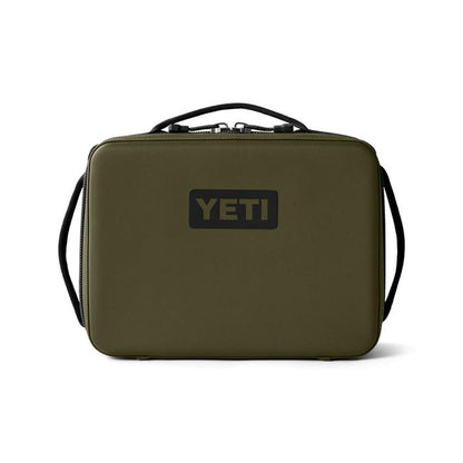 Olive green YETI Daytrip 5L insulated lunch box with a rigid, water-resistant exterior and top carry handle.