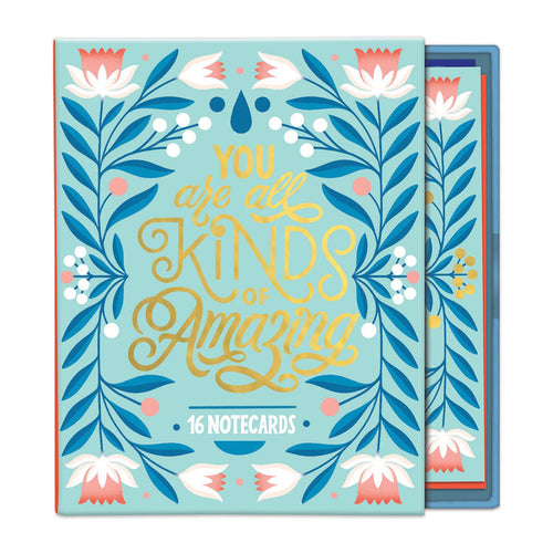 You Are All Kinds of Amazing Greeting Assortment Notecard Box Greeting Cards Galison