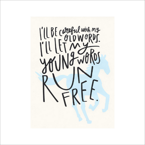 Young Words Print