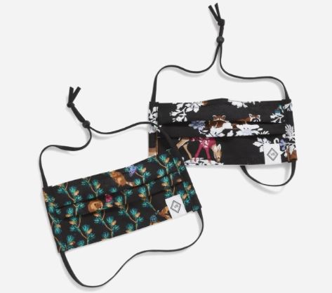 Youth Pleated Mask - 2 Pack